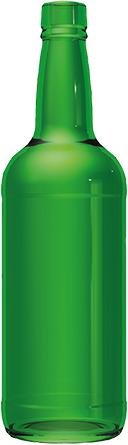 Empty wine bottle PORTOGALLO 75 CL