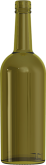 Empty wine bottle PORTO VINTAGE 75 CL
