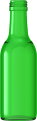 Empty wine bottle BD LIGHT 25 CL BVP