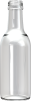 Empty wine bottle BD LIGHT 25 CL BVP