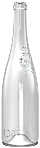 Botella para vino de vidrio ANJOU NATURA 75 CL