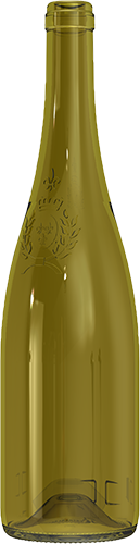Botella para vino de vidrio ANJOU NATURA 75 CL