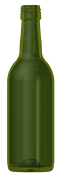 Empty wine bottle BD 25 CL