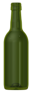 Botella para vino de vidrio blanco y oscuro BD 25 CL (250 ml)