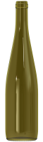 Empty wine bottle FLUTE NATURA 75 CL