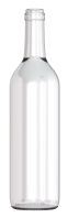 Empty wine bottle BD VIVA LITE 75CL