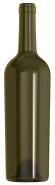 Empty wine bottle BD CLARA LITE 75 CL