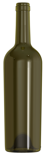 Empty wine bottle BD CLARA LITE 75 CL