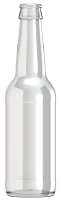 Glass beer bottle ABBEY 33 CL