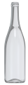 Empty wine bottle BG NOVA LITE 75CL