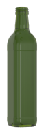 Glass bottle for oil ORGANIC 50CL